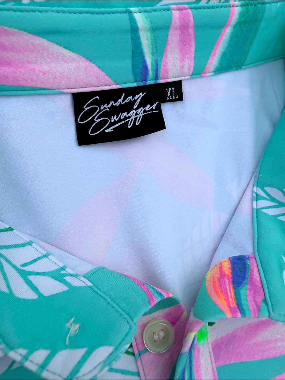 Sunday Swagger Bali Golf Polo Sz XL - Picture 5 of 7